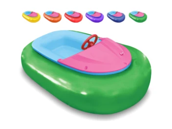 Elektryczna łódeczka dla dzieci zielona