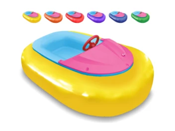 Elektryczna łódeczka dla dzieci żółta