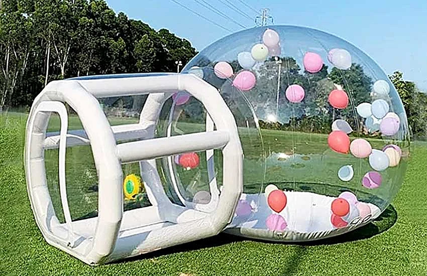 Bubble House – Unikalna Atrakcja Plenerowa, Która Zrobi Furorę na Twoim Wydarzeniu