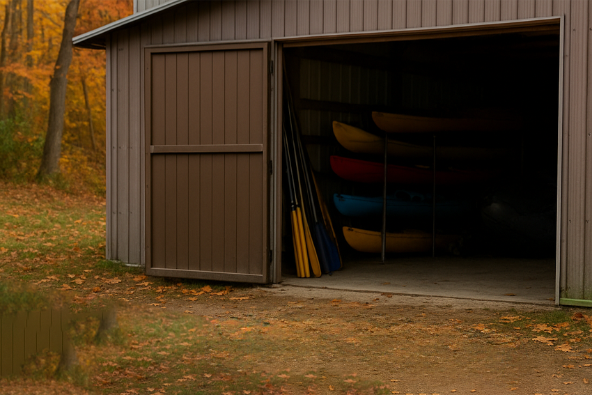 Aqua Paddler po sezonie - wybór odpowiedniego miejsca przechowywania