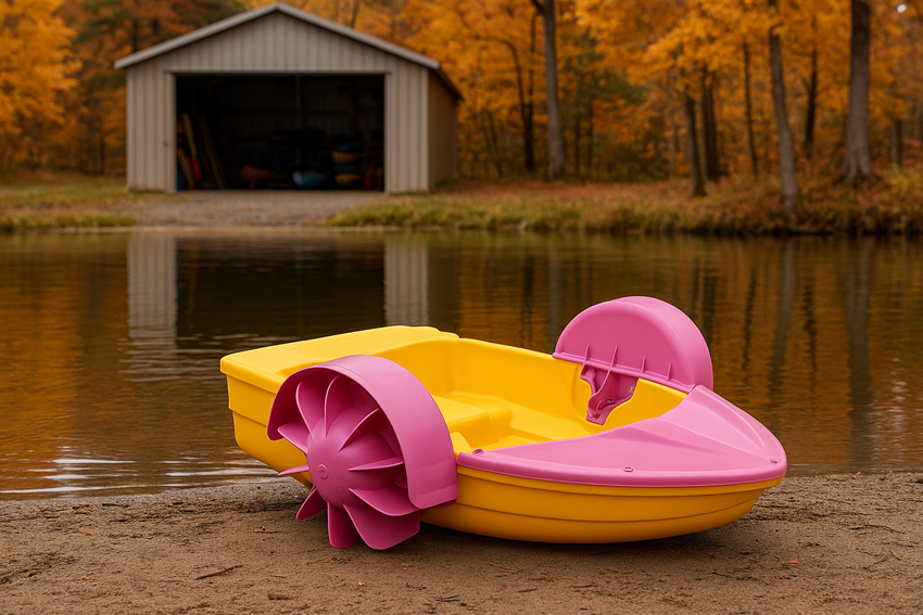 Aqua Paddler po sezonie - kontrola stanu technicznego